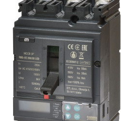Автоматический выключатель ETI NBS-EC 250/3S LCD 250A 50кА 3P (4673091)