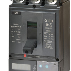 Автоматический выключатель ETI NBS-EC 630/3S LCD 630A 50кА 3P (4673151)