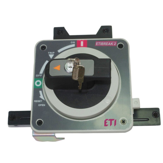 Рукоятка на корпус ETI АВ RO2 400-630 красная/замок (4671446)