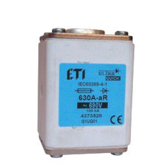 Запобіжник ETI G1MUQ02/550A/690V aR 200кА (4743627)