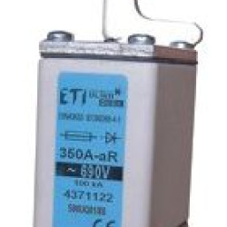 Запобіжник ETI S000UQ01/80/16A/690V aR 200кА (4371105)