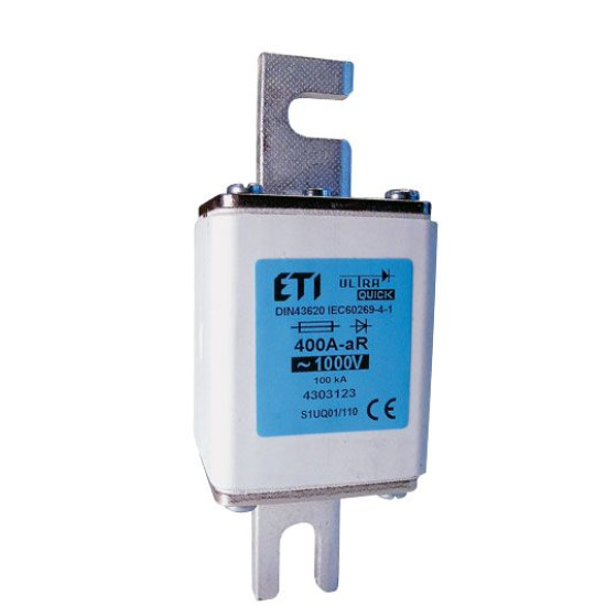 Запобіжник ETI S1MUQ01/110/500A/1000V aR 200кА (4303726)