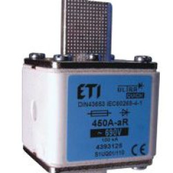 Запобіжник ETI S1MUQ01/110/160A/690V aR 200кА (4393716)