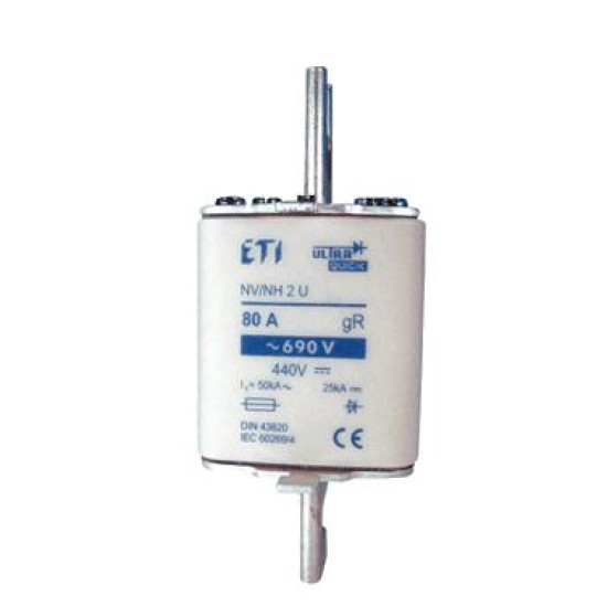 Запобіжник ETI S1UQU/110/50A/690V gR 50кА (4333108)