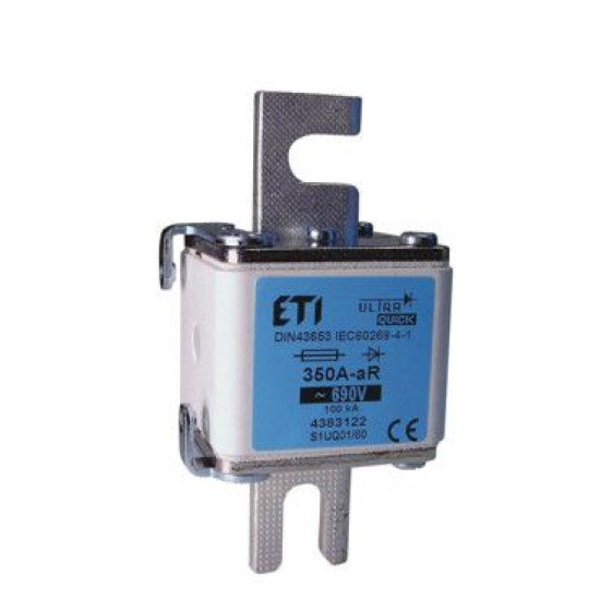 Запобіжник ETI S3MUQ01/80/630A/690V aR 200кА (4385728)