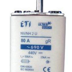 Запобіжник ETI S3UQU/110/450A/690V aR 50кА (4335113)
