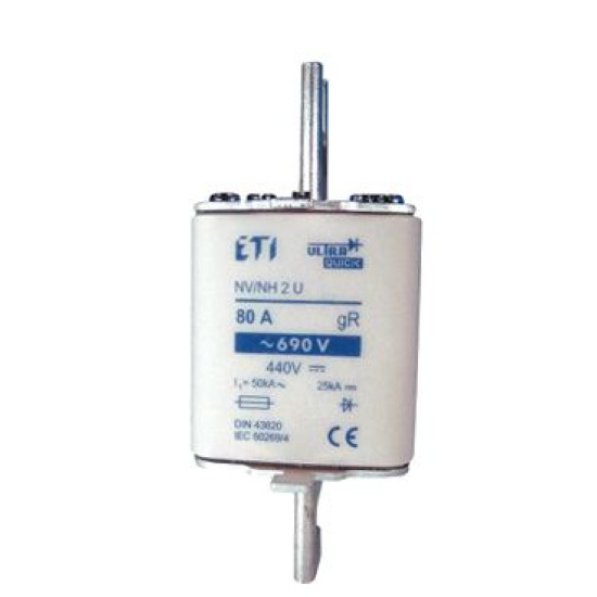 Запобіжник ETI S3UQU/110/500A/690V aR 50кА (4335114)