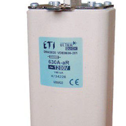Запобіжник ETI S4UQ2/1000A/500V gR 200кА (4716132)