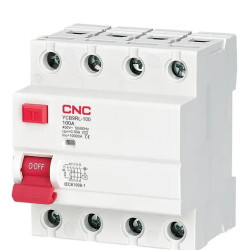 ПЗВ CNC YCB9RL-100 80А 3Р+N 6кА 30мА (Б00041355)