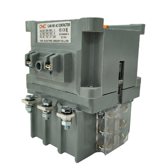 Електромагнітний контактор CNC CJ40-1000 625кВт 220В 1000А (Б00029657)