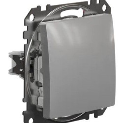 Кнопковий вимикач Schneider Electric Sedna Design & Elements алюміній SDD113111