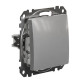 Кнопковий перемикач Schneider Electric Sedna Design & Elements алюміній SDD113116