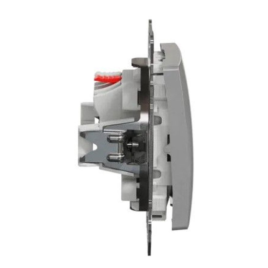 Кнопковий вимикач Schneider Electric Sedna Design & Elements алюміній SDD113111