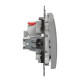 Кнопковий вимикач Schneider Electric Sedna Design & Elements алюміній SDD113111