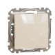 Кнопковий вимикач Schneider Electric Sedna Design & Elements бежевий SDD112111