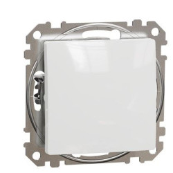 Кнопковий вимикач Schneider Electric Sedna Design & Elements білий SDD111111
