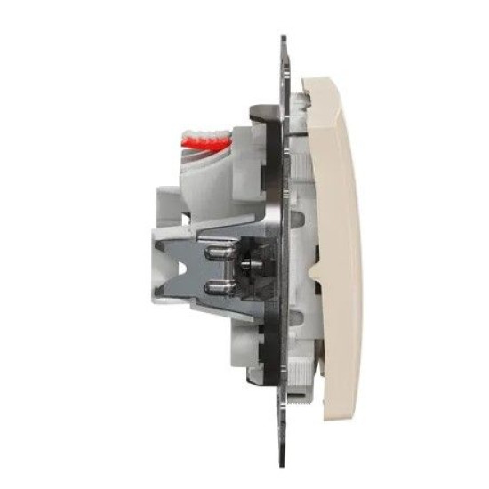 Вимикач Schneider Electric Sedna Design & Elements з підсвіткою бежевий SDD112101L