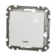 Вимикач Schneider Electric Sedna Design & Elements з підсвіткою білий SDD111101L