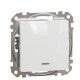 Перемикач Schneider Electric Sedna Design & Elements з підсвіткою білий SDD111106L