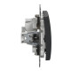 Вимикач Schneider Electric Sedna Design & Elements з підсвіткою чорний SDD114101L