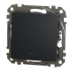 Перехресний перемикач Schneider Electric Sedna Design & Elements з підсвіткою чорний SDD114107L