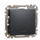 Вимикач Schneider Electric Sedna Design & Elements з підсвіткою чорний SDD114101L