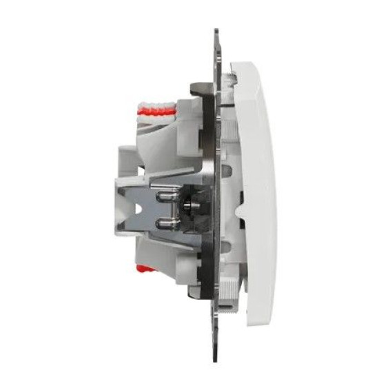 Двоклавішний перемикач Schneider Electric Sedna Design & Elements білий SDD111108