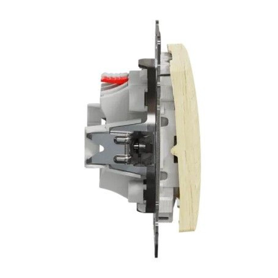 Вимикач Schneider Electric Sedna Design & Elements з підсвіткою береза SDD180101L