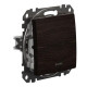 Перемикач Schneider Electric Sedna Design & Elements з підсвіткою венге SDD181106L