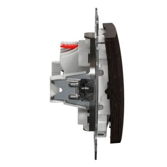 Перемикач Schneider Electric Sedna Design & Elements з підсвіткою венге SDD181106L