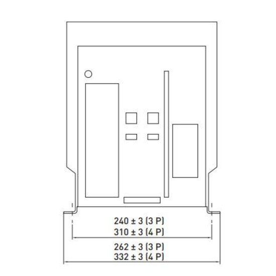 Стаціонарний повітряний автоматичний вимикач E.Next e.industrial.acb.1600F.630 400В 3Р з мотор-приводом та РН (i081110)