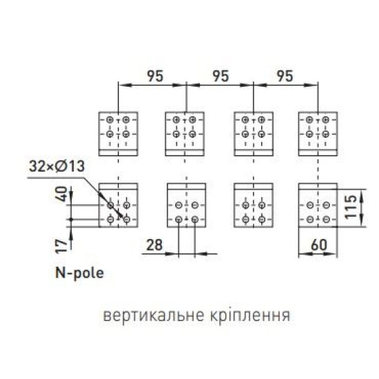 Повітряний автоматичний вимикач E.Next e.industrial.acb.2000D.1000 400В 3Р з мотор-приводом та РН (i081125)