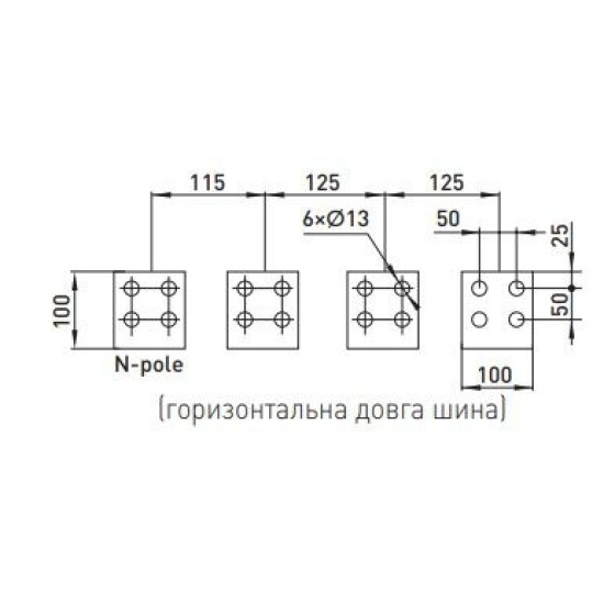 Повітряний автоматичний вимикач E.Next e.industrial.acb.3200D.3200 400В 3Р з мотор-приводом та РН (i081127)