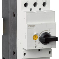 Автомат захисту двигуна Hager MM520N 10-16А 3М