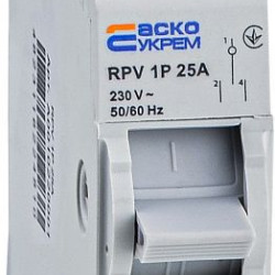 Вимикач-роз`єднувач Аско-Укрем (І-0-ІІ) RPV 1P 25A (A0010220001)