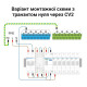 Реле контролю напруги та струму ZUBR CV2-63