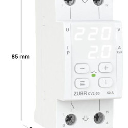 Реле контролю напруги та струму ZUBR CV2-50