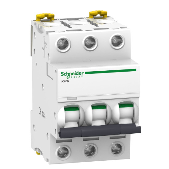 Автоматичний вимикач Schneider Electric iC60N A9F78325 3P 25A B