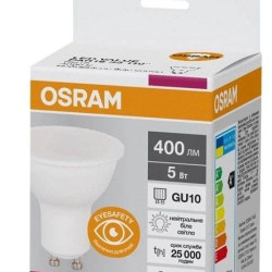 Світлодіодна лампа Osram LED PAR16 35 5Вт 230В GU10 10X1 UA (4058075689541)