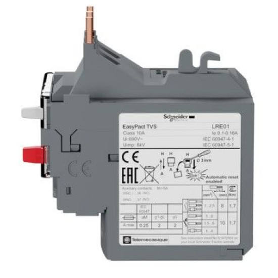 Теплове реле Schneider Electric LRE16 Е 9-13A