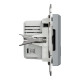 USB розетка Schneider Electric Asfora EPH2700362 USB/Type-C 2,4А сталь