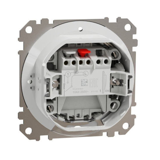 Одноклавішний вимикач Schneider Electric Sedna Design SDD211101 IP44 білий