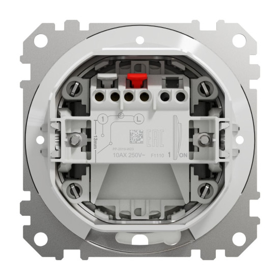 Одноклавішний вимикач Schneider Electric Sedna Design SDD212101 IP44 бежевий