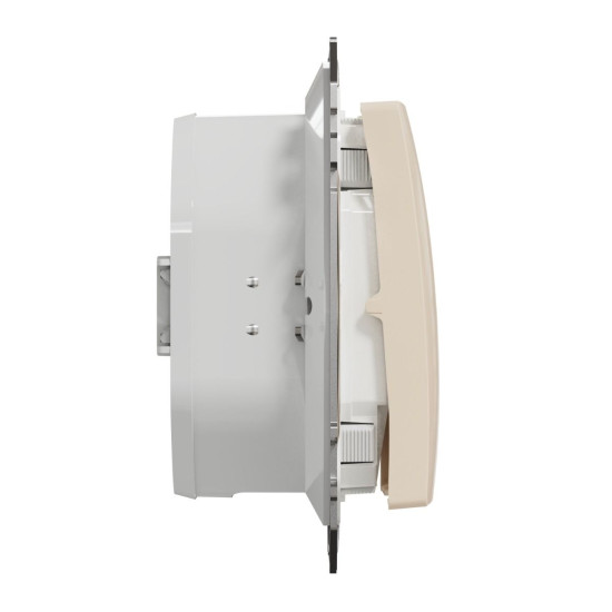 Одноклавішний вимикач Schneider Electric Sedna Design SDD212101 IP44 бежевий