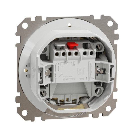 Одноклавішний вимикач Schneider Electric Sedna Elements SDD280101 IP44 береза