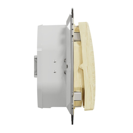 Одноклавішний вимикач Schneider Electric Sedna Elements SDD280101 IP44 береза