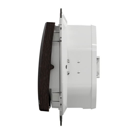 Одноклавішний вимикач Schneider Electric Sedna Elements SDD281101 IP44 венге