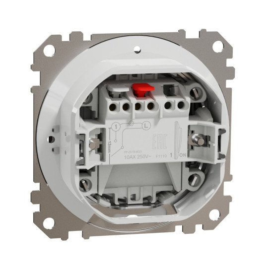 Одноклавішний вимикач Schneider Electric Sedna Elements SDD281101 IP44 венге