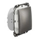 Одноклавішний вимикач Schneider Electric Sedna Elements SDD270101 IP44 матовий алюміній