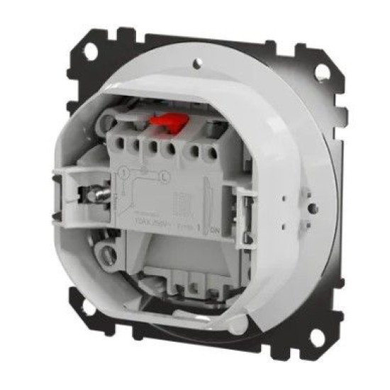 Одноклавішний вимикач Schneider Electric Sedna Elements SDD270101 IP44 матовий алюміній